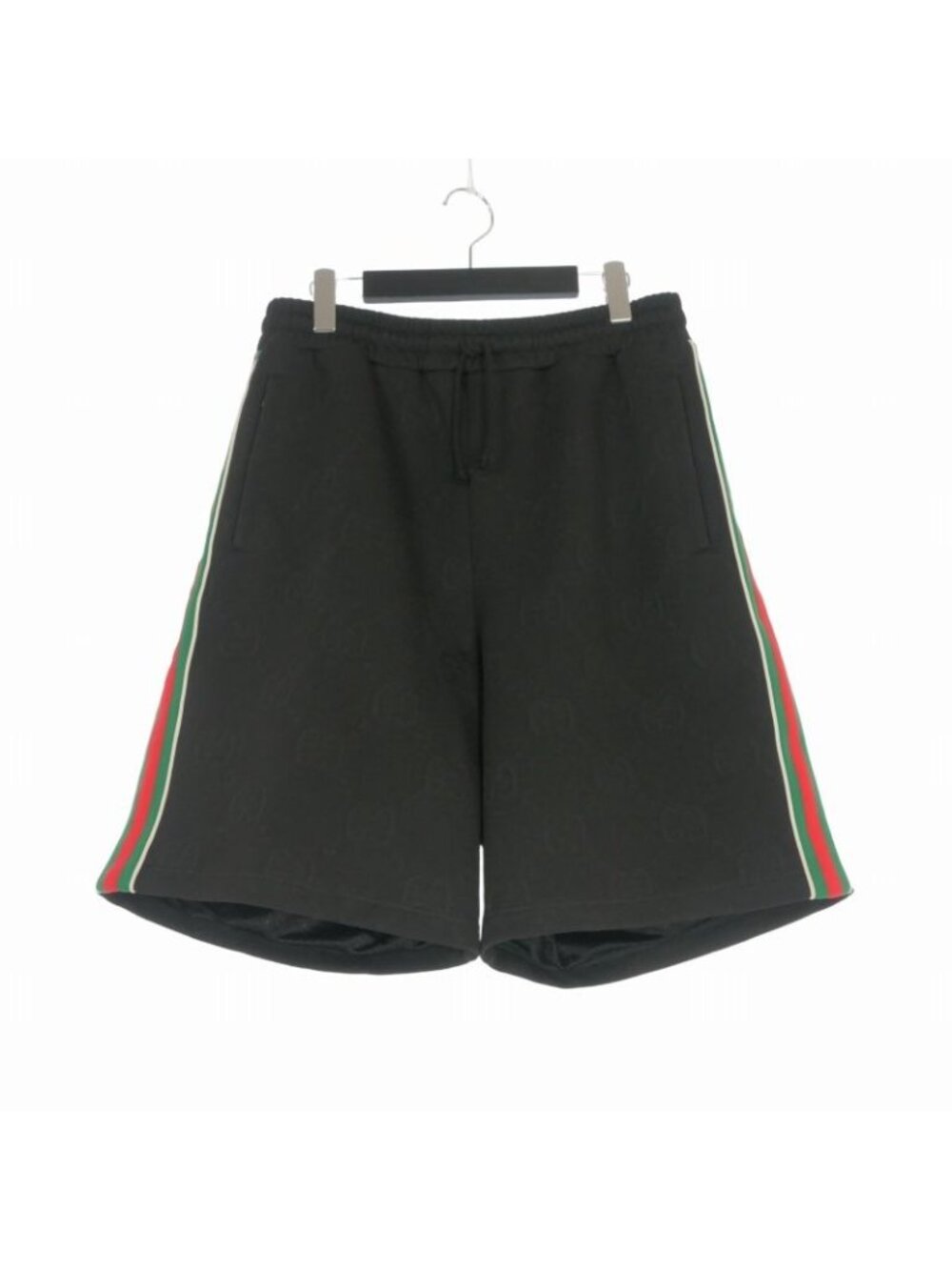 Gucci GG Jacquard Bermuda Shorts L Black